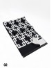 Reversible Maze Print Cashmere Feeling Scarf